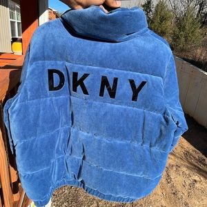 Plush DKNY PUFFER jacket